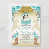 Aqual Blauwgroen Turquoise1 Charra Mis Quince Uitn Kaart (Voorkant)