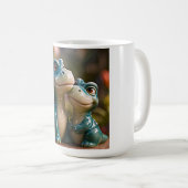 Aqualine Dino Zee Knuffel Koffiemok (Voorkant rechts)