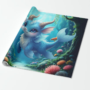 Aqualumi – Bewaker van Koraaldromen. Cadeaupapier