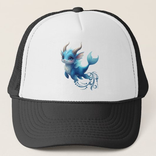 Aqualumi – Bewaker van Koraaldromen. Trucker Pet (Voorkant)