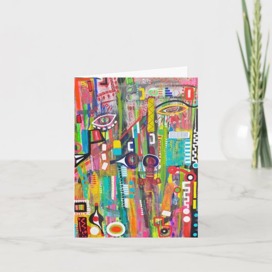 Aqualung Blank Note Card Bedankkaart (Voorkant)