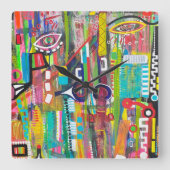 Aqualung Wall klok (Voorkant)