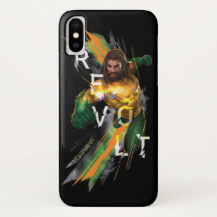 Aquaman   Afgekeurd grafisch Aquaman "Revolt" Case-Mate iPhone Case