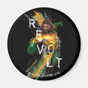 Aquaman   Afgekeurd grafisch Aquaman "Revolt" Magneet