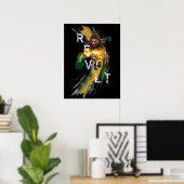 Aquaman | Afgekeurd grafisch Aquaman "Revolt" Poster (Thuiskantoor)