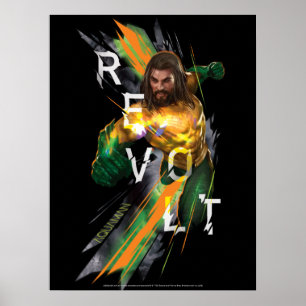 Aquaman   Afgekeurd grafisch Aquaman "Revolt" Poster