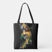 Aquaman | Afgekeurd grafisch Aquaman "Revolt" Tote Bag (Achterkant)