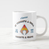 Aquaman | Als er een testament is, is er een golf Grote Koffiekop (Rechts)