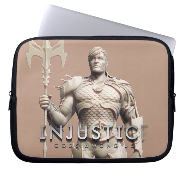 Aquaman Alternate Laptop Sleeve (Voorkant)