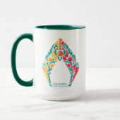 Aquaman | Aquaman & Mera Thed Seashell Logo Mok (Links)