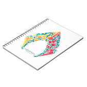 Aquaman | Aquaman & Mera Thed Seashell Logo Notitieboek (Linkerzijde)