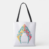 Aquaman | Aquaman & Mera Thed Seashell Logo Tote Bag (Achterkant)