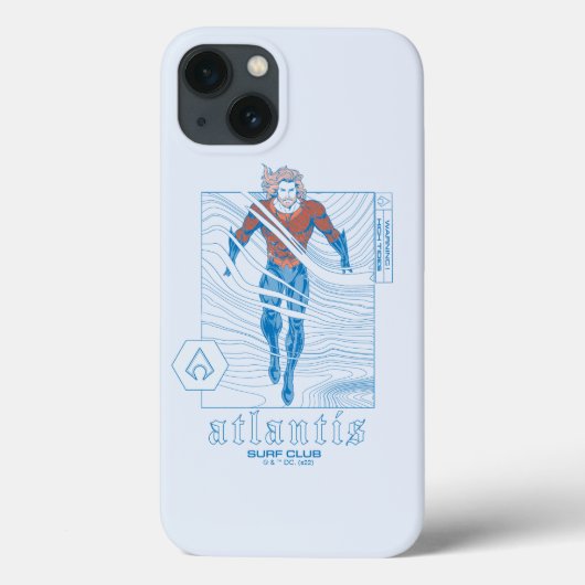 Aquaman - Atlantis Surf Club Case-Mate iPhone Case (Achterkant)