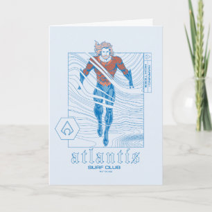 Aquaman - Atlantis Surf Club Kaart