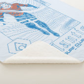 Aquaman - Atlantis Surf Club Sherpa Deken (3/4)