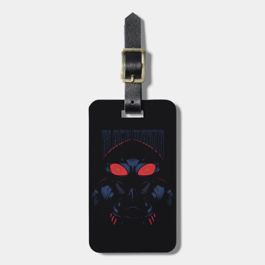 Aquaman | Black Manta Shadowy Graphic Bagagelabel (Voorkant verticaal)