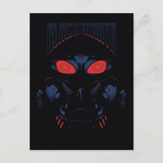 Aquaman | Black Manta Shadowy Graphic Briefkaart (Voorkant)