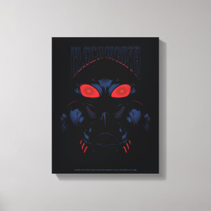 Aquaman   Black Manta Shadowy Graphic Canvas Afdruk