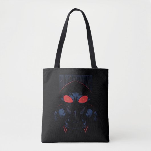 Aquaman | Black Manta Shadowy Graphic Tote Bag (Voorkant)