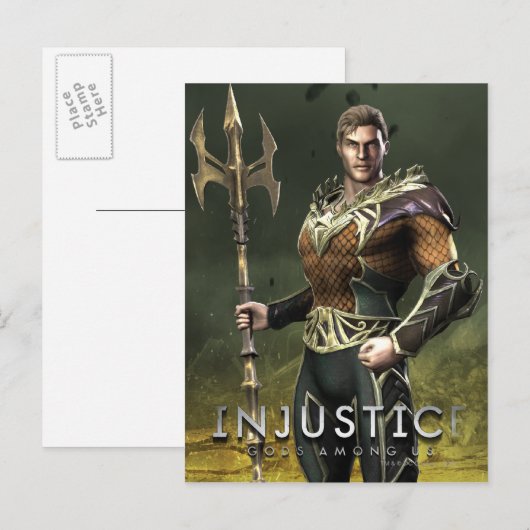 Aquaman Briefkaart (Voorkant / Achterkant)