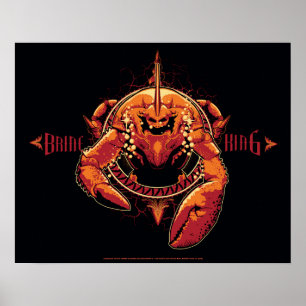 Aquaman   Brine King Graphic Poster