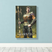 Aquaman Canvas Afdruk (Insitu (Houten vloer))