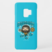 Aquaman | Chibi Aquaman Undersea Grafisch Case-Mate Samsung Galaxy Hoesje (Achterkant)