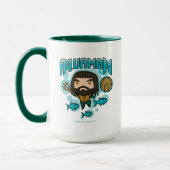 Aquaman | Chibi Aquaman Undersea Grafisch Mok (Links)