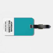 Aquaman | Chibi Mera & Aquaman Undersea Graphic Bagagelabel (Achterkant horizontaal)