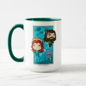 Aquaman | Chibi Mera & Aquaman Undersea Graphic Mok (Links)