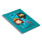 Aquaman | Chibi Mera & Aquaman Undersea Graphic Notitieboek (Rechterzijde)