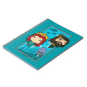 Aquaman | Chibi Mera & Aquaman Undersea Graphic Notitieboek (Linkerzijde)
