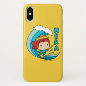 Aquaman | Chibi Mera Riding Wave Graphic Case-Mate iPhone Case (Achterkant)