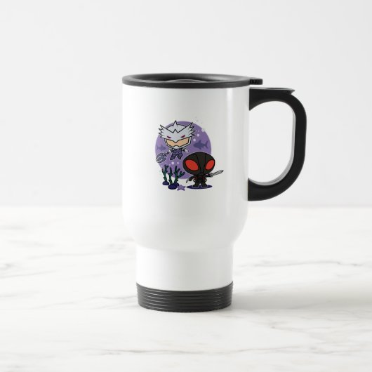 Aquaman | Chibi Orm & Black Manta Undersea Graphic Reisbeker (Rechts)