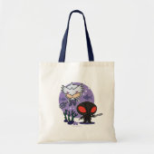 Aquaman | Chibi Orm & Black Manta Undersea Graphic Tote Bag (Voorkant)