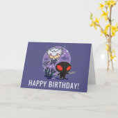 Aquaman | Chibi Orm & Zwarte Onderzeese Grafisch Kaart (Gele Bloem)