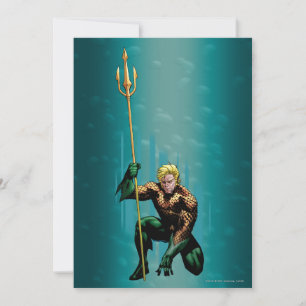 Aquaman Crouching Kaart