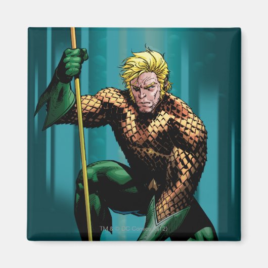 Aquaman Crouching Magneet (Voorkant)