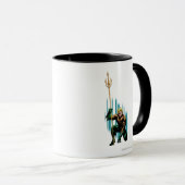 Aquaman Crouching Mok (Voorkant rechts)