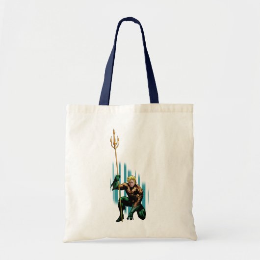 Aquaman Crouching Tote Bag (Voorkant)