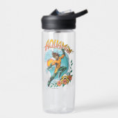 Aquaman en Trident Rising Surf Graphic Waterfles (Links)