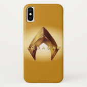 Aquaman | Golden Aquaman Logo Case-Mate iPhone Case (Achterkant)