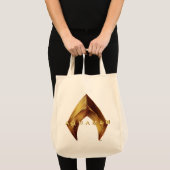 Aquaman | Golden Aquaman Logo Tote Bag (Voorkant (product))