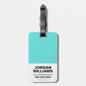 Aquaman | Grafisch Aquaman & Trenchers Bagagelabel (Achterkant verticaal)