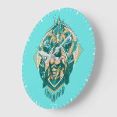 Aquaman | Grafisch Aquaman & Trenchers Grote Klok (Hoek)