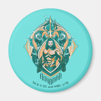 Aquaman | Grafisch Aquaman & Trenchers Magneet