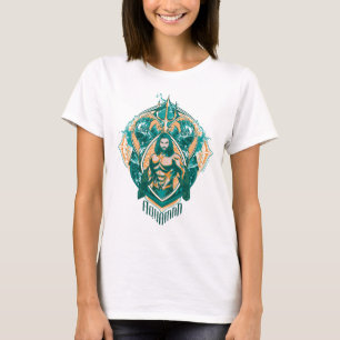 Aquaman Grafisch Aquaman & Trenchers T-shirt