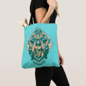 Aquaman | Grafisch Aquaman & Trenchers Tote Bag (Dichtbij)