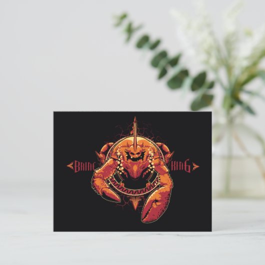 Aquaman | Grafische pekel van pekel Briefkaart (Staand voorkant)