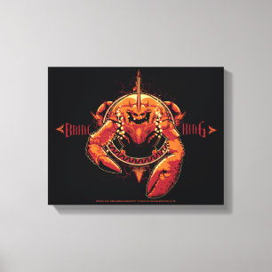 Aquaman   Grafische pekel van pekel Canvas Afdruk